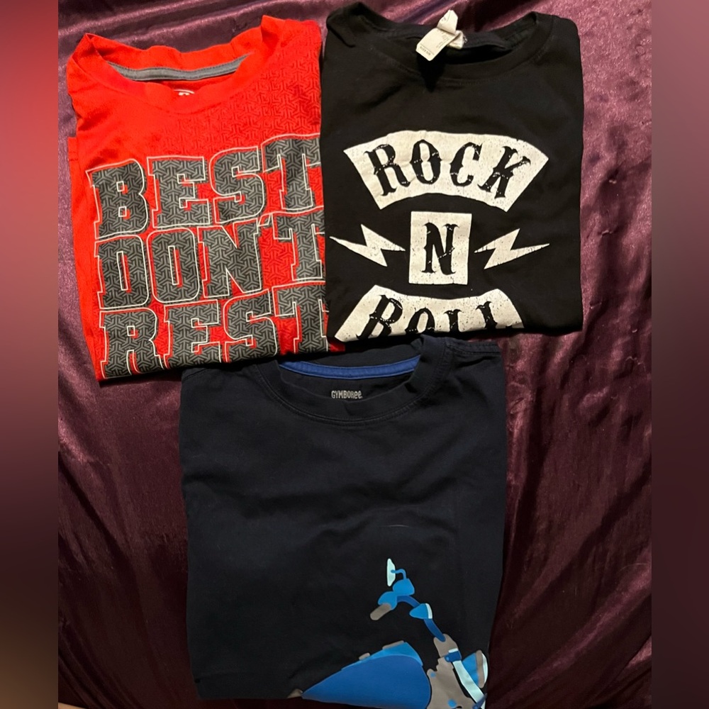 3 boys shirts size 5/6